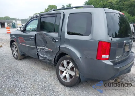 2013 Honda Pilot Touring из США, поврежденный, VIN 5FNYF4H93DB065542